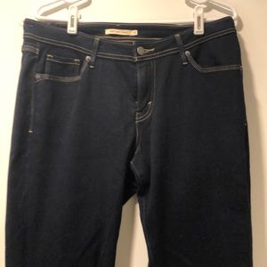 Levi’s dark blue 529 curvy skinny size 12